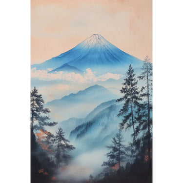 Famous Mt Fuji Canvas